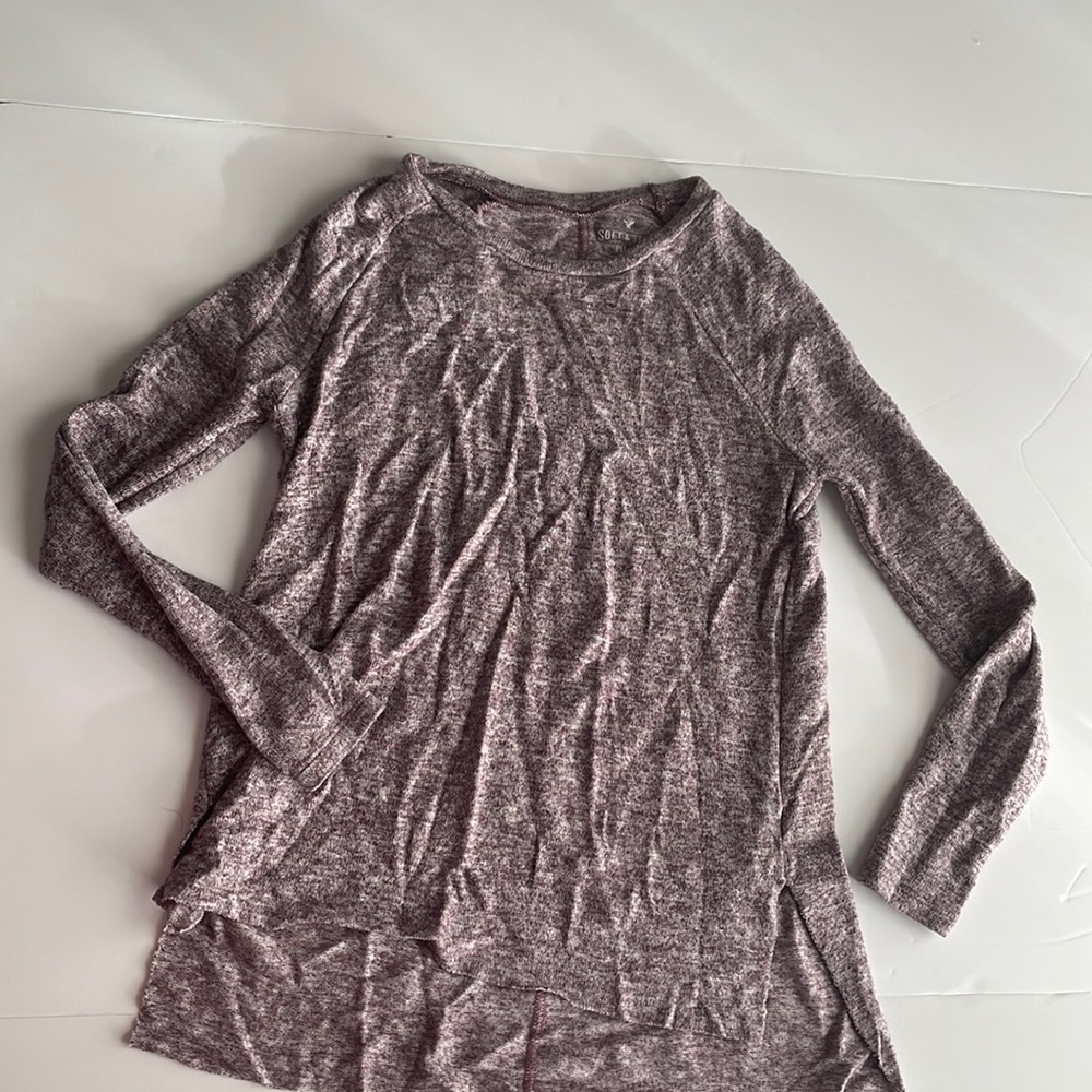 Low high sweater